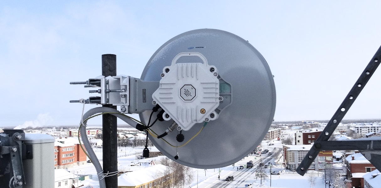 PPC-10G-E Radio Installed at 15 km Trace in Arctic region